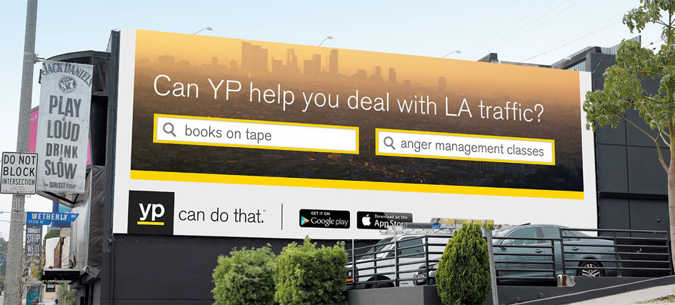 YP billboard